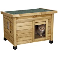 Kerbl Rustica - Casa para Gatos (57 x 45 x 43 cm)